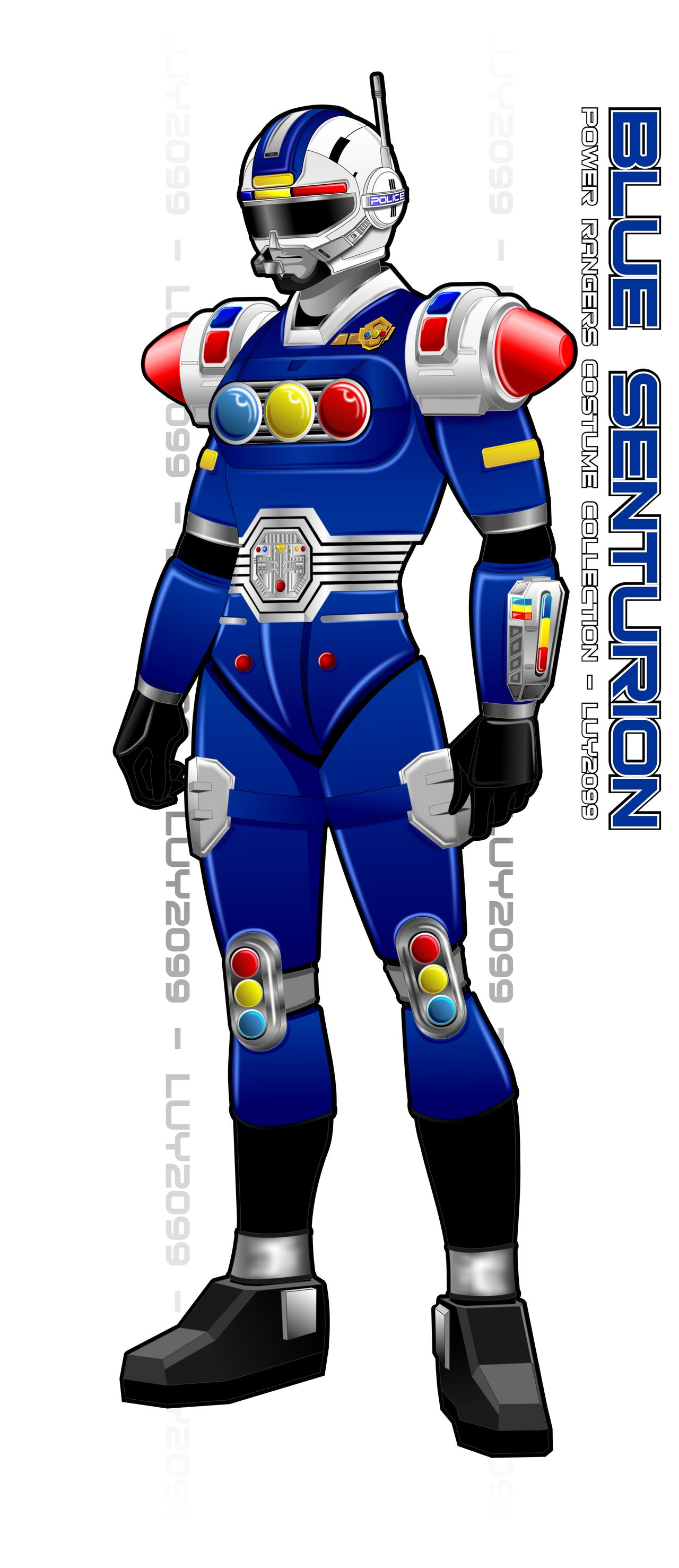 Turbo Blue Senturion by Luy2099 on DeviantArt