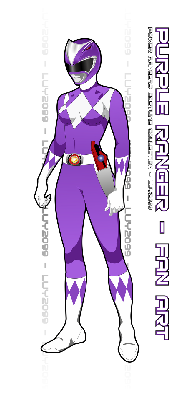 Purple Ranger by Luy2099 on DeviantArt
