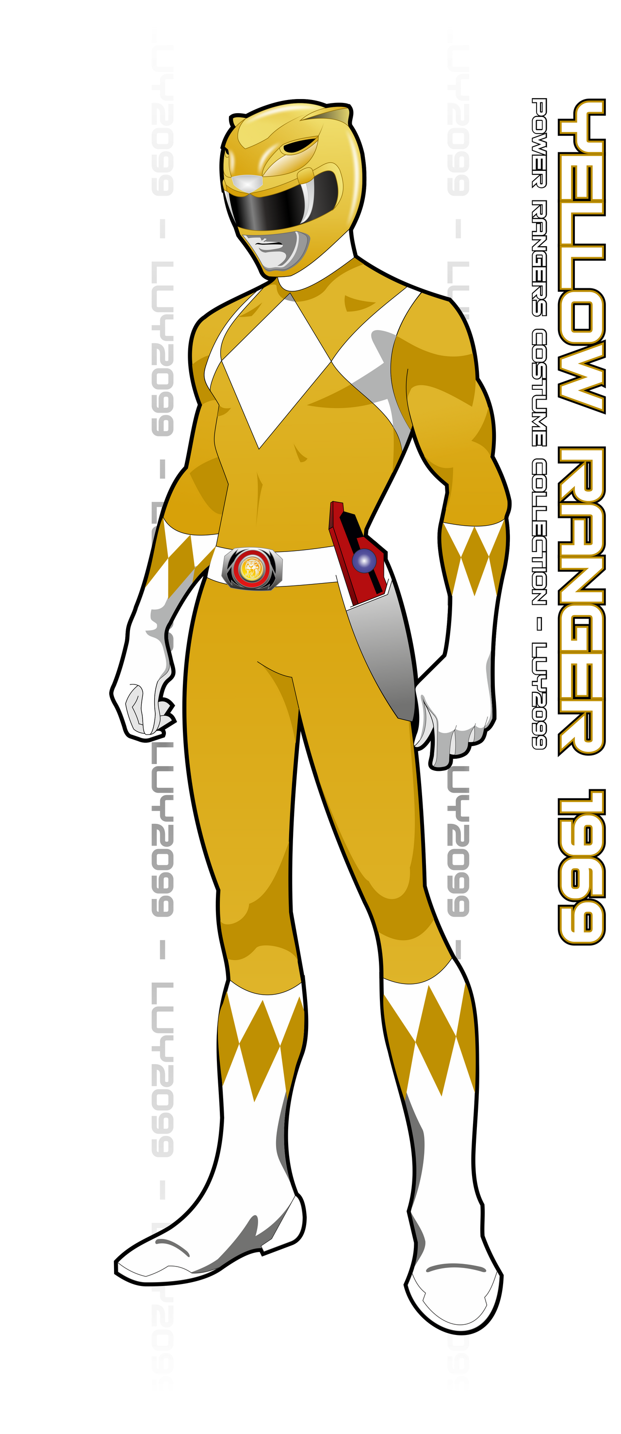 Yellow Ranger 1969 by Luy2099 on DeviantArt