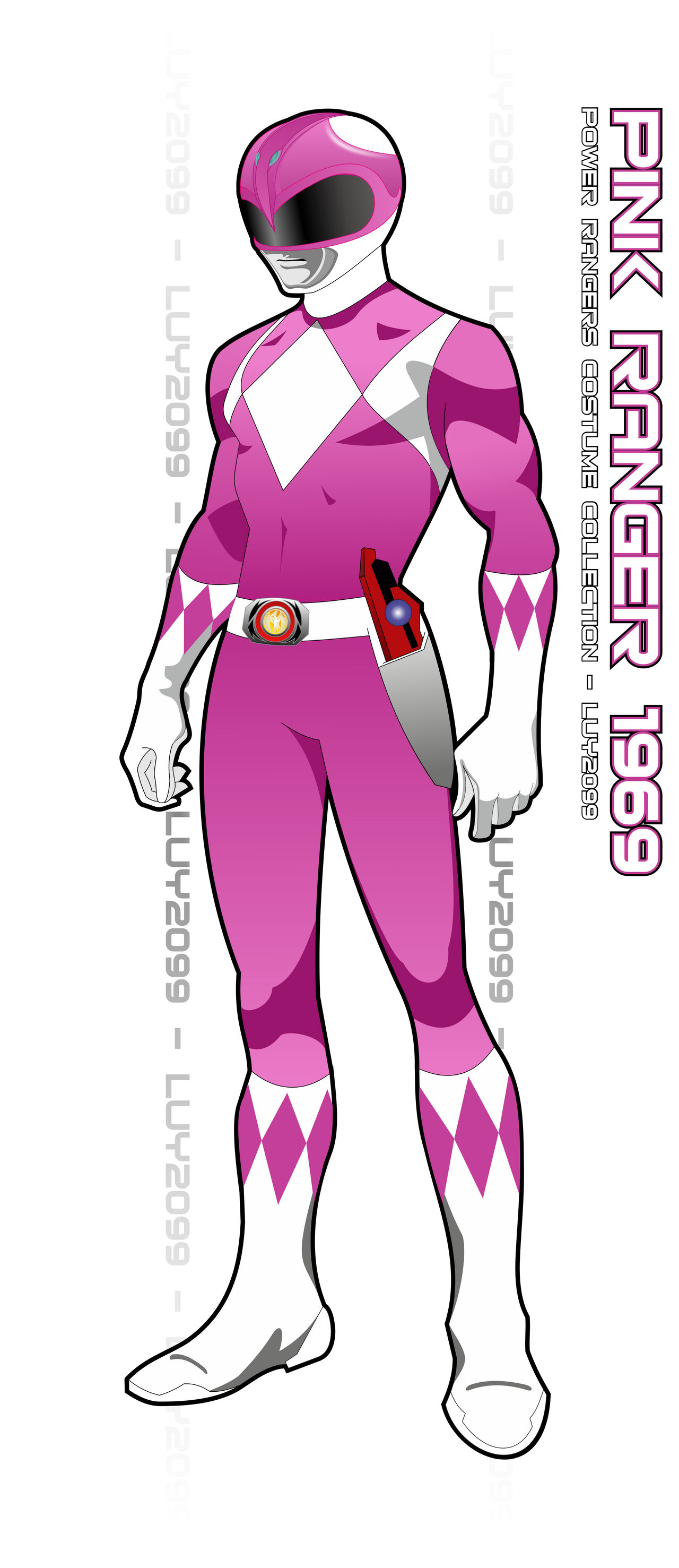 Pink Ranger 1969 by Luy2099 on DeviantArt
