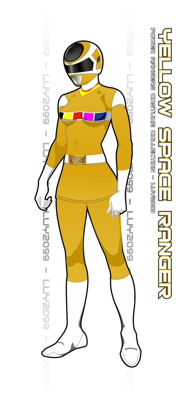 In Space Yellow Ranger by Luy2099 on DeviantArt