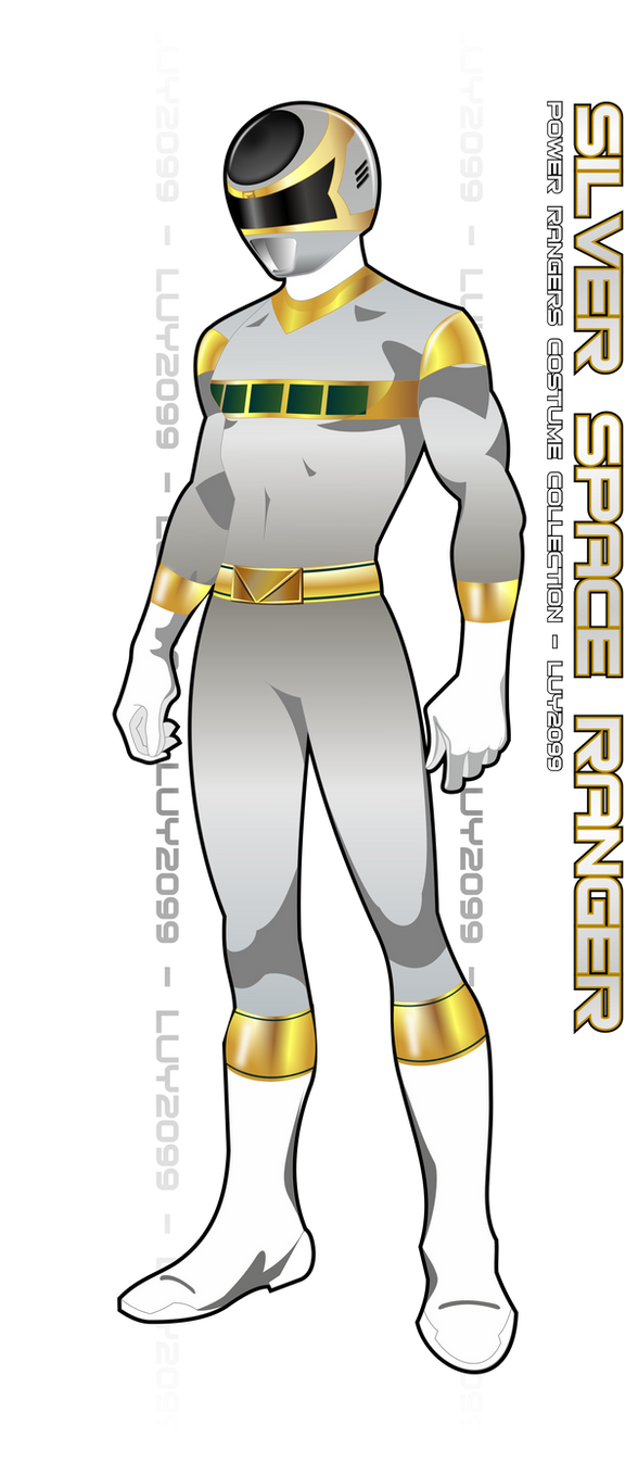 Flashman Silver Ranger In Space Silver Ranger by Luy2099 on DeviantArt