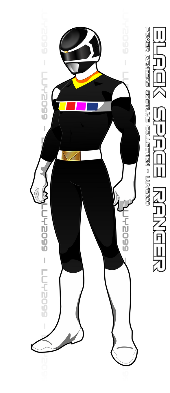 In Space Black Ranger by Luy2099 on DeviantArt