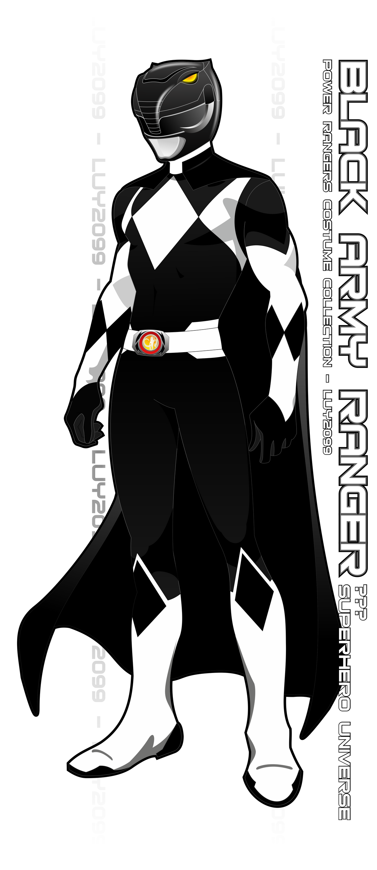 Black Ranger Deviantart Army Black Ranger (Superhero Universe) by Luy2099 on DeviantArt