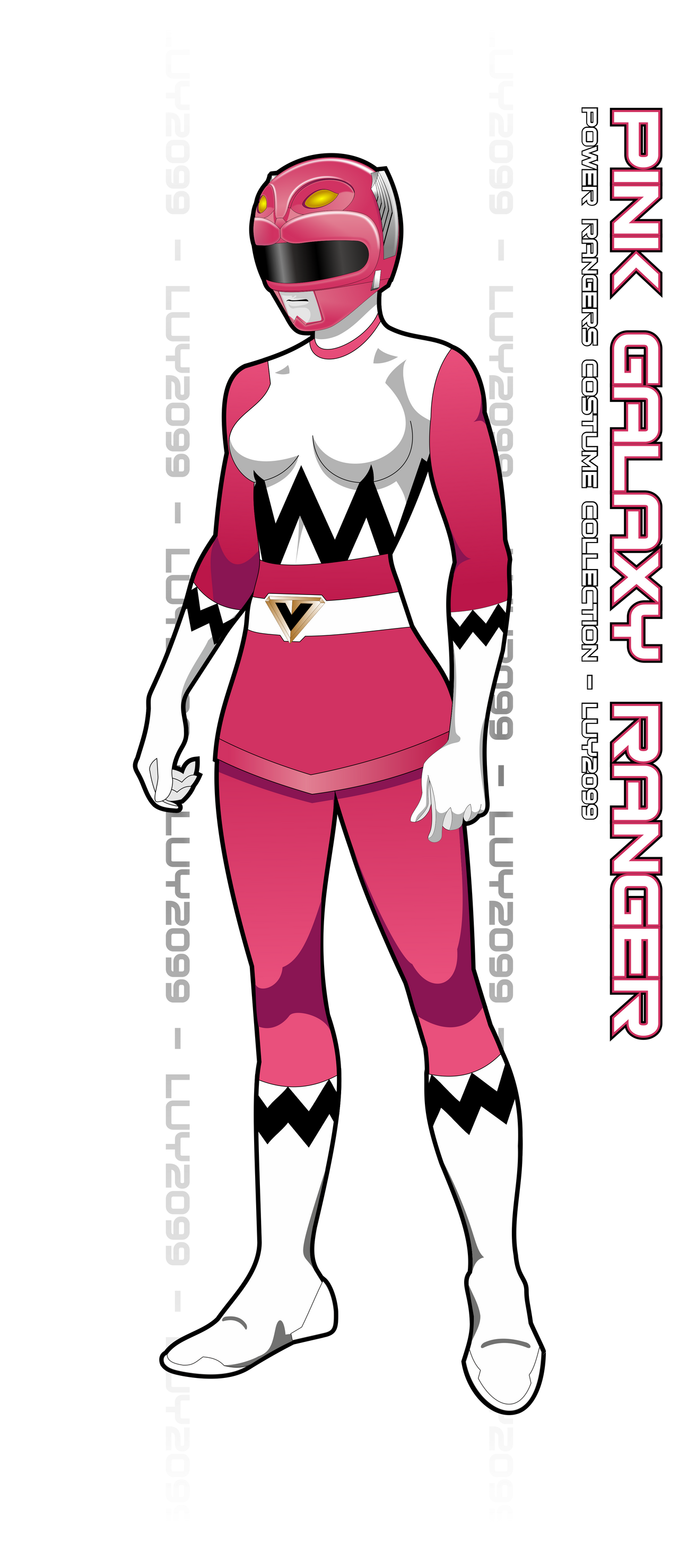 Lost Galaxy Pink Ranger by Luy2099 on DeviantArt