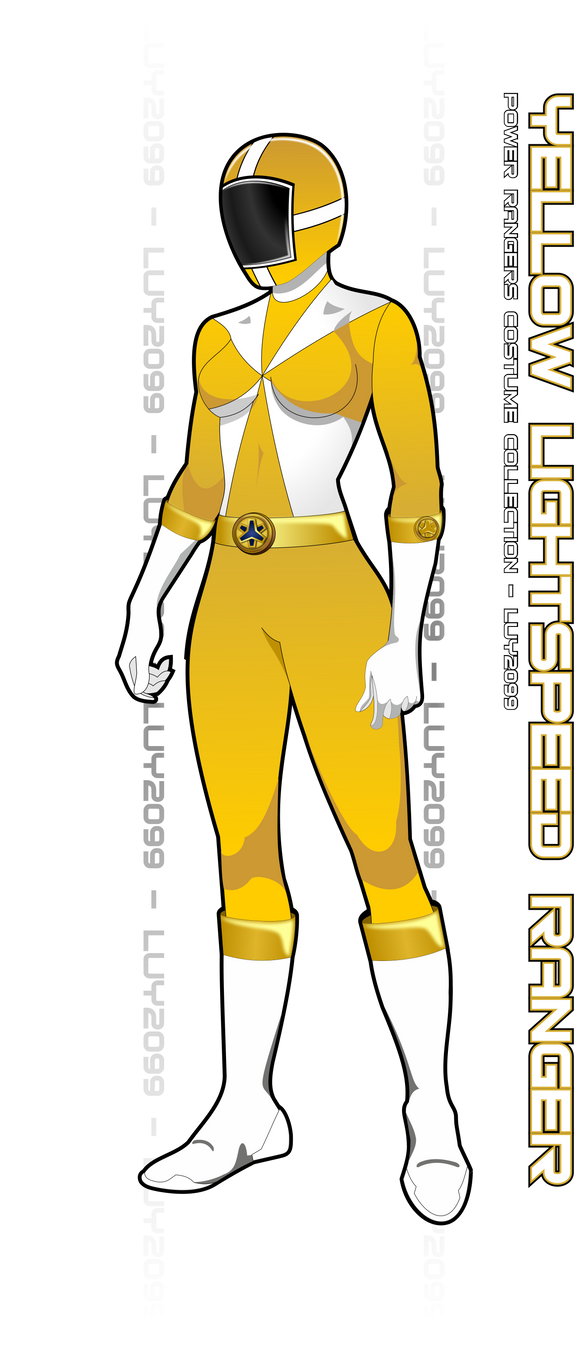 Lightspeed Yellow Ranger by Luy2099 on DeviantArt