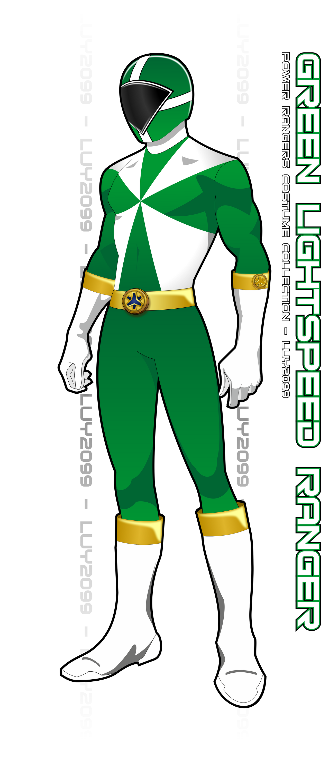 Lightspeed Green Ranger by Luy2099 on DeviantArt