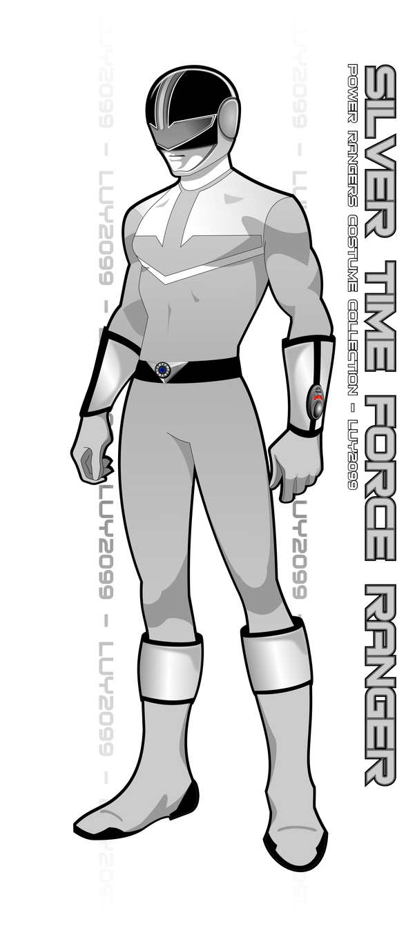 Time Force Silver Ranger by Luy2099 on DeviantArt
