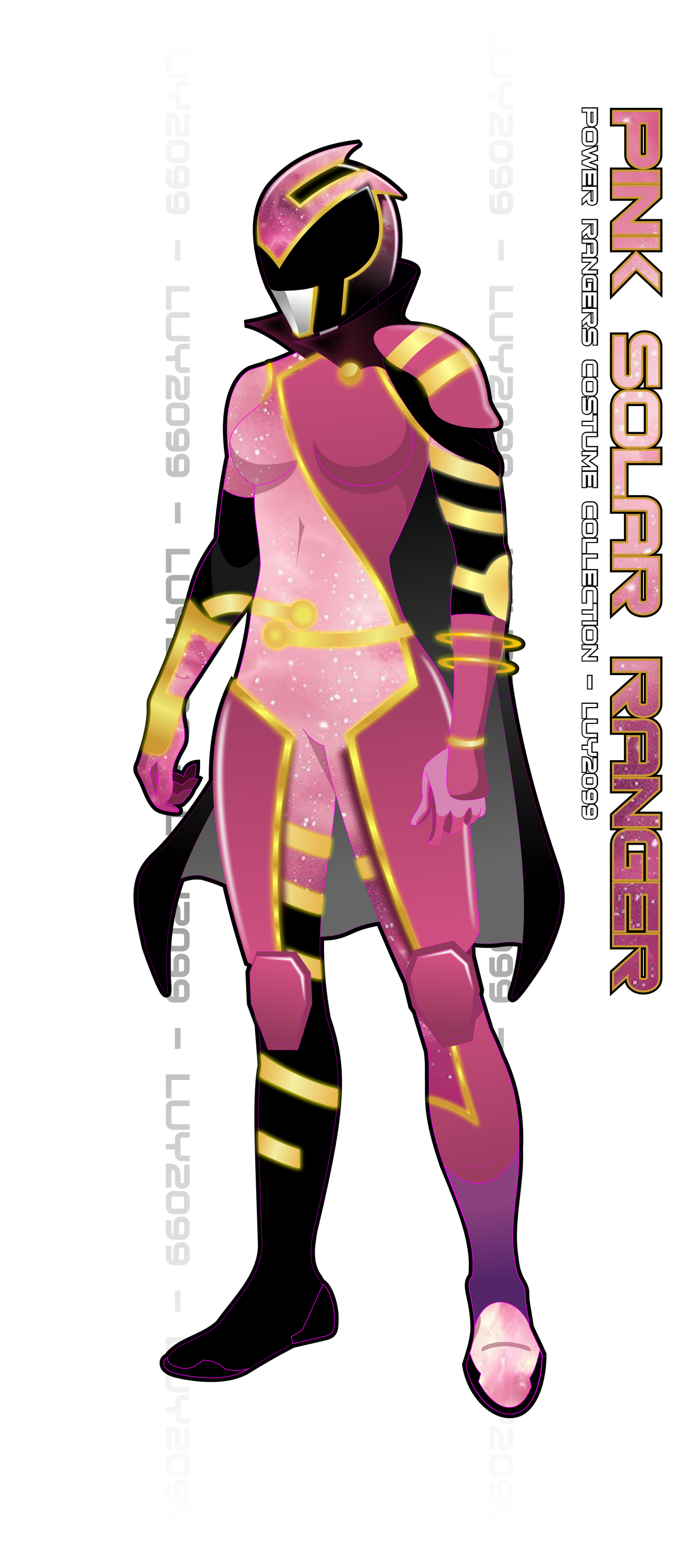 Solar Eclipse Ranger Deviantart Solar Pink Ranger by Luy2099 on DeviantArt