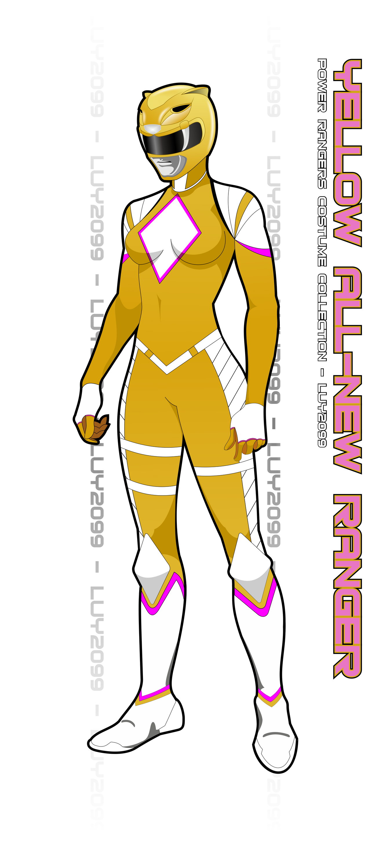 All-New Yellow Ranger by Luy2099 on DeviantArt