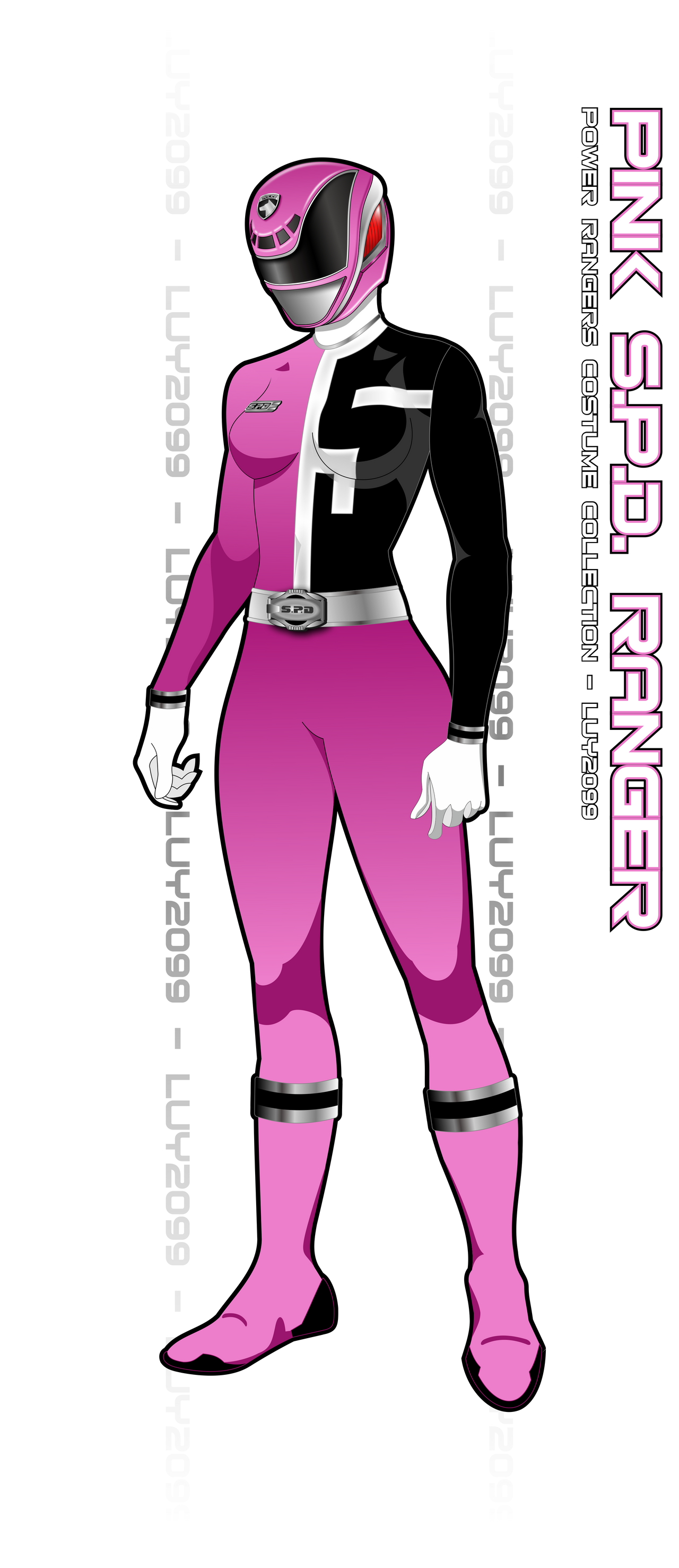 S.P.D. Pink Ranger by Luy2099 on DeviantArt