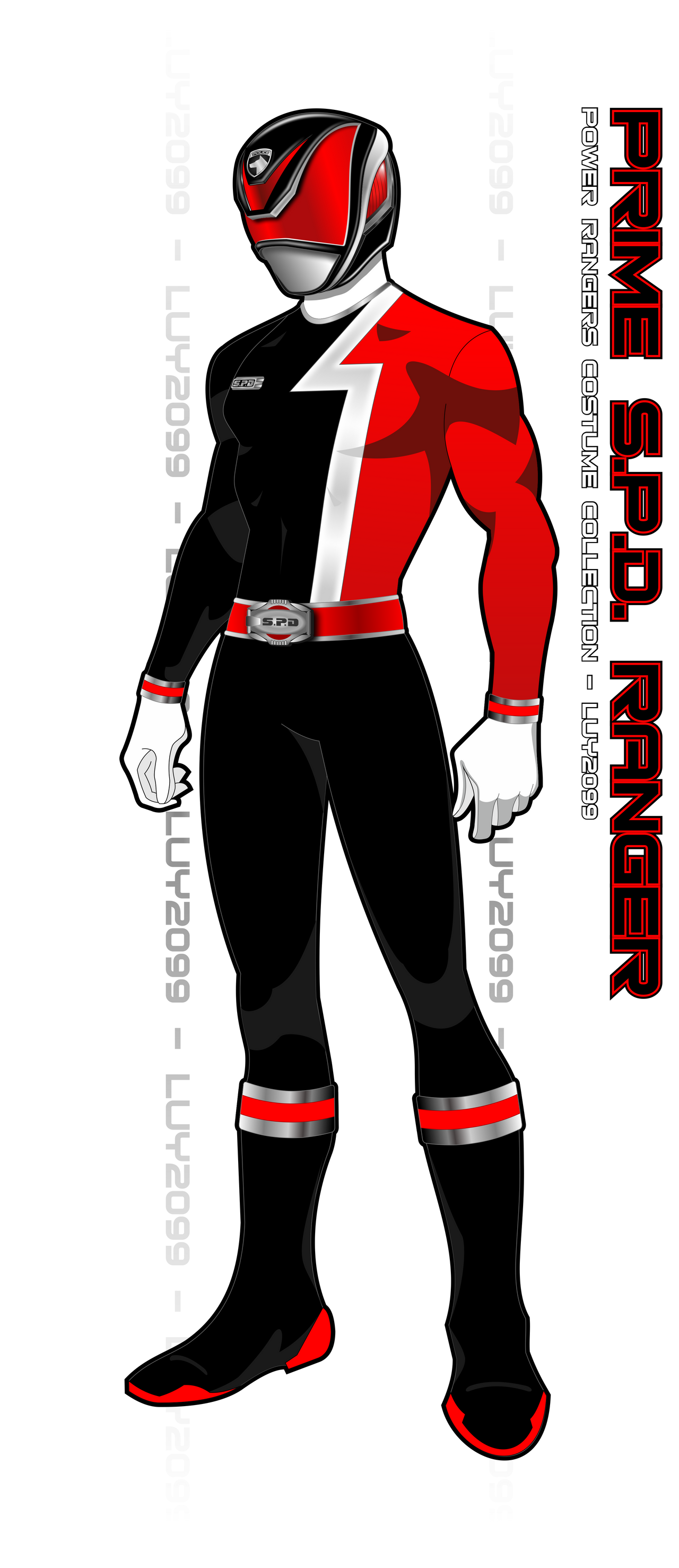 S.P.D. Prime Ranger by Luy2099 on DeviantArt