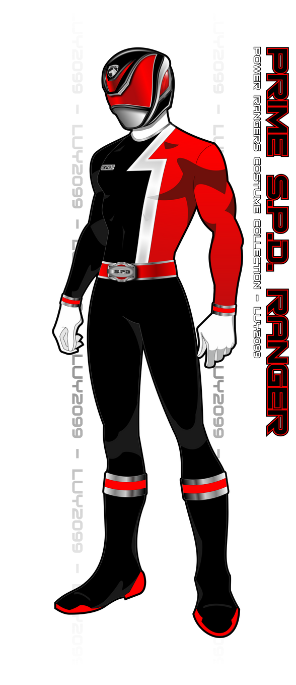 S.P.D. Prime Ranger by Luy2099 on DeviantArt
