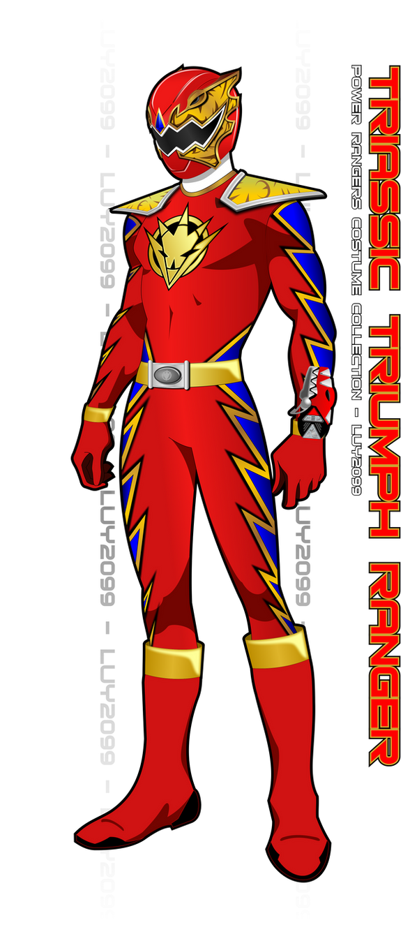 Dino Thunder Triassic Triumph Ranger by Luy2099 on DeviantArt