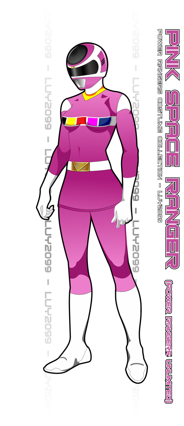 In Space Pink Ranger -Original- by Luy2099 on DeviantArt
