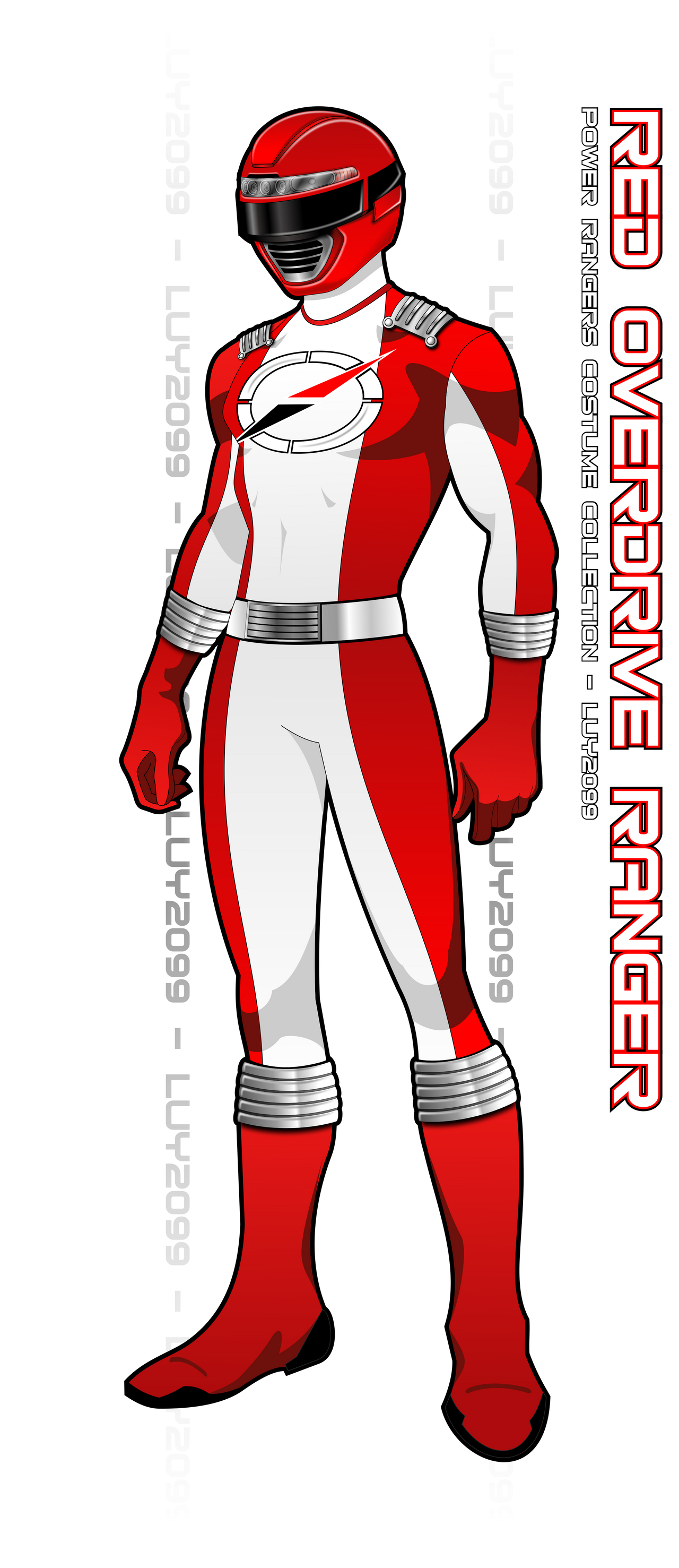 Upgraded Red Ranger Operation Overdrive Red Ranger by Luy2099 on DeviantArt