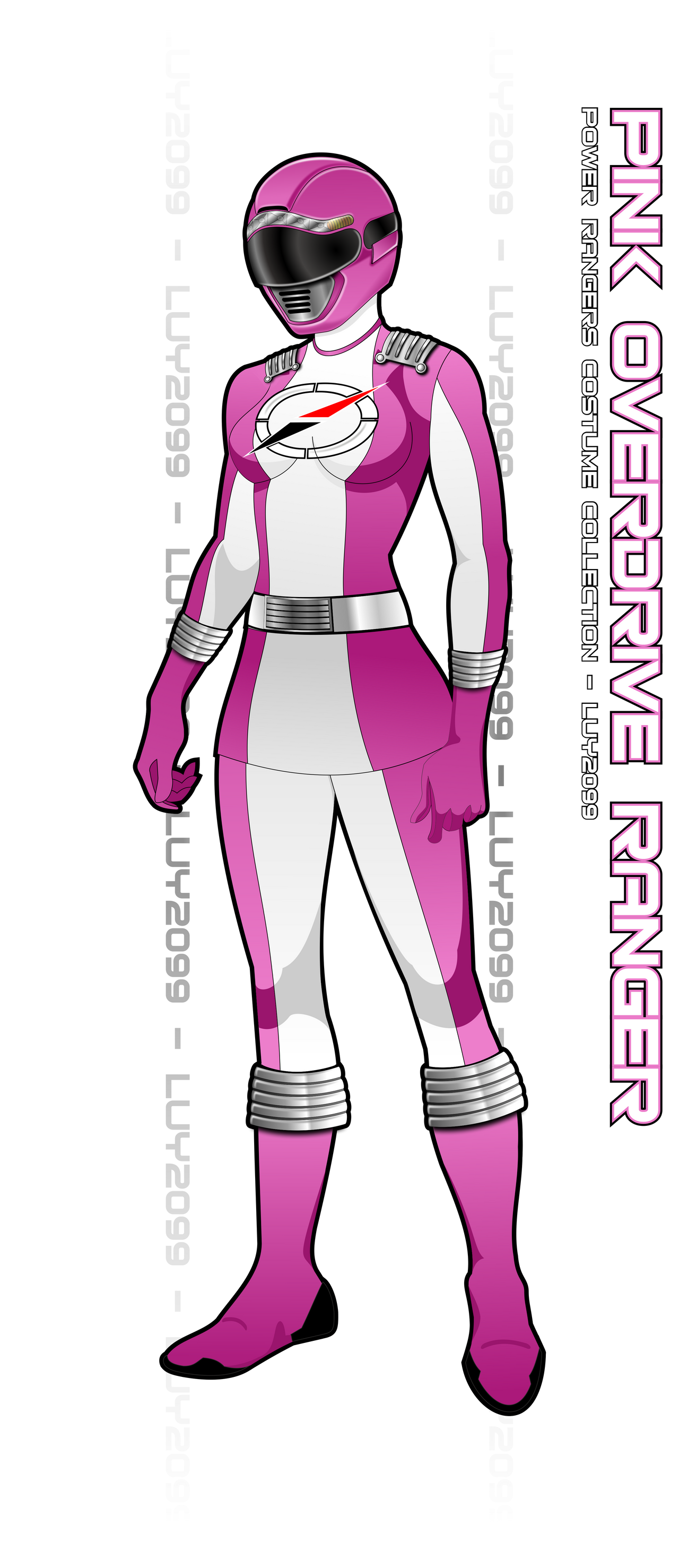 Overdriver3 Deviantart Operation Overdrive Pink Ranger by Luy2099 on DeviantArt