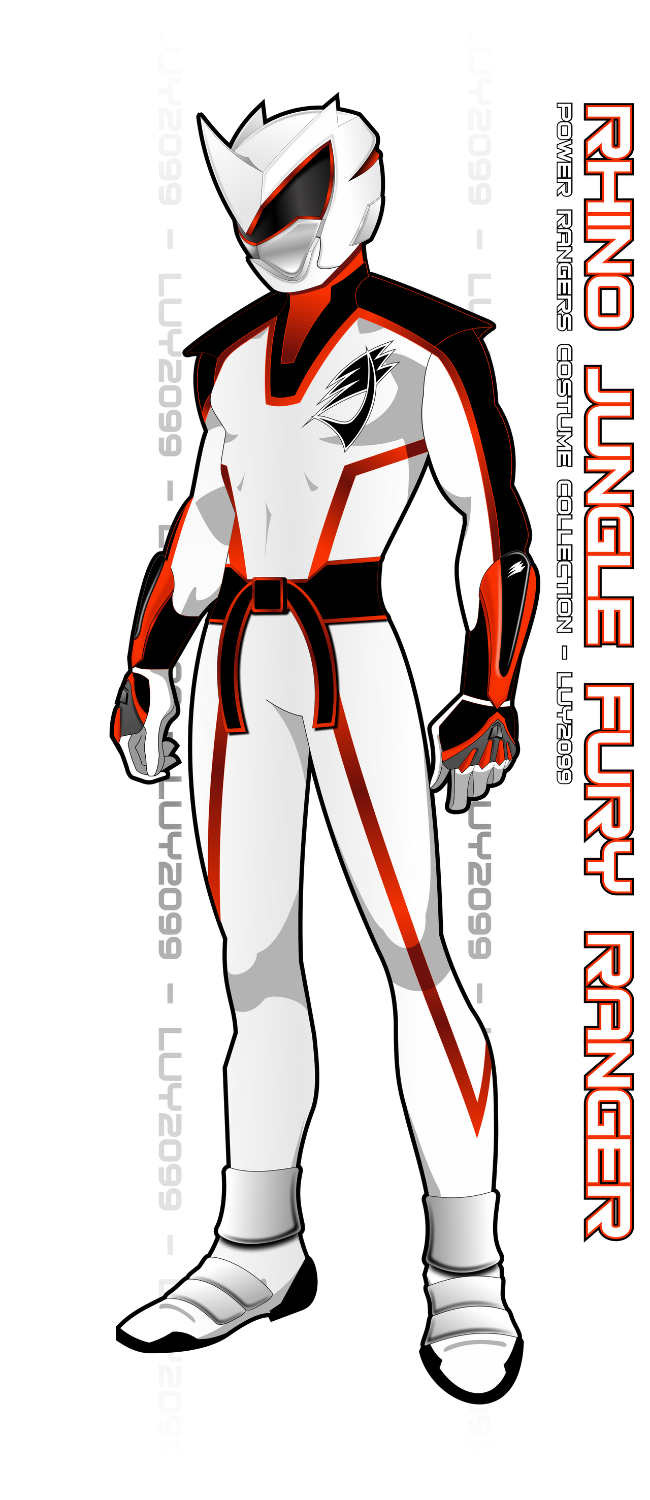 Jungle Fury Rhino Ranger by Luy2099 on DeviantArt