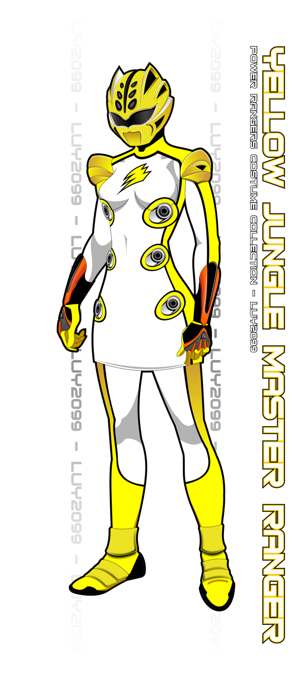 Jungle Master Yellow Ranger by Luy2099 on DeviantArt