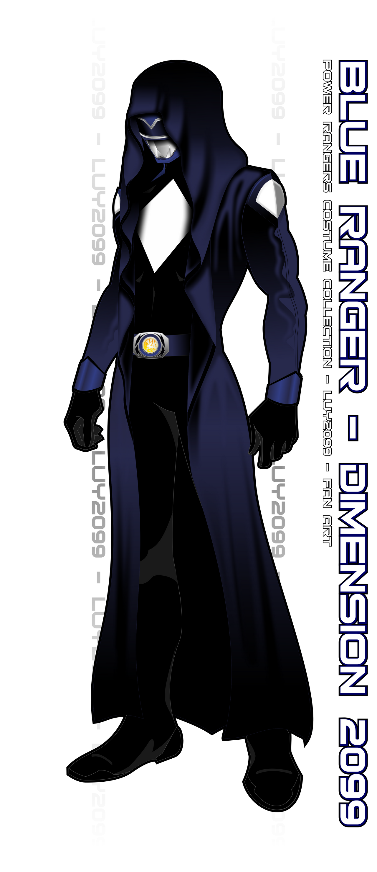 Blue Ranger- Dimension 2099 by Luy2099 on DeviantArt