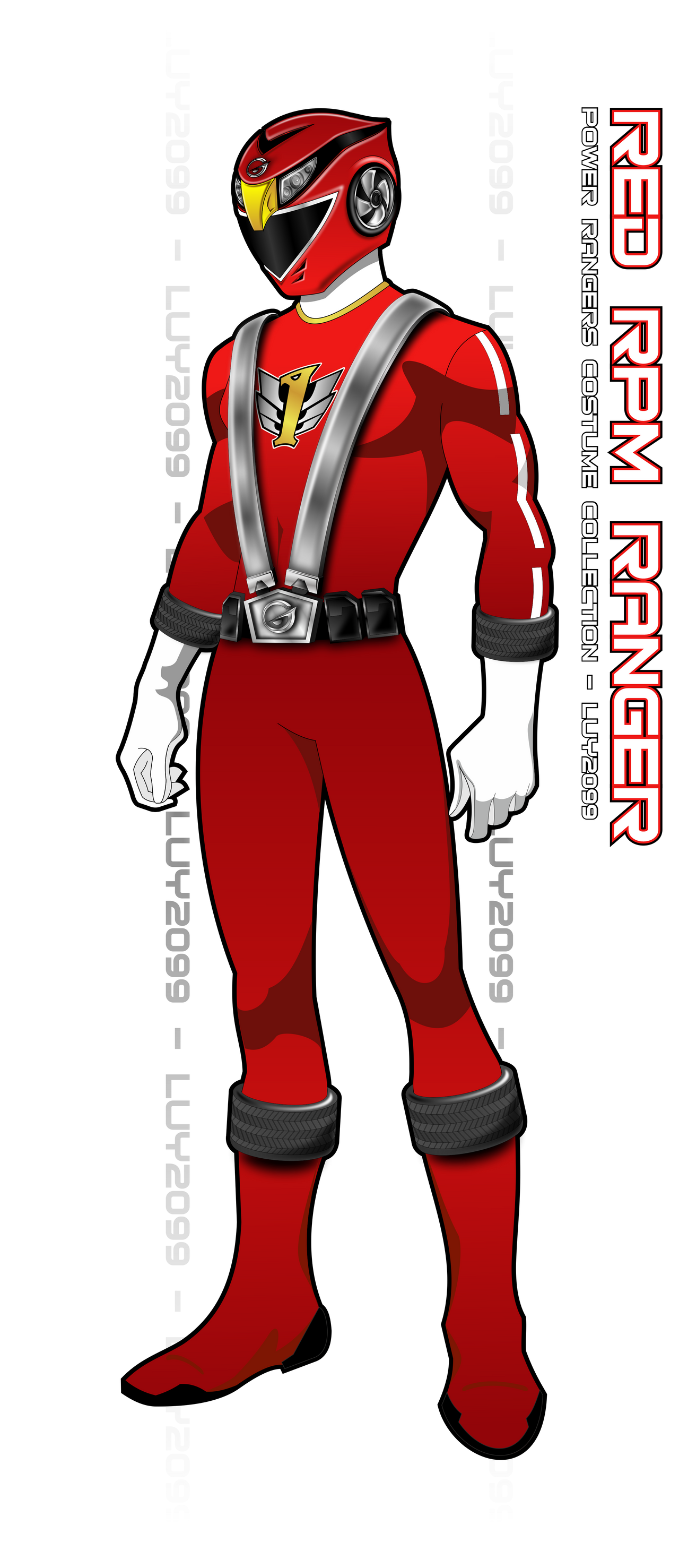 RPM Red Ranger by Luy2099 on DeviantArt