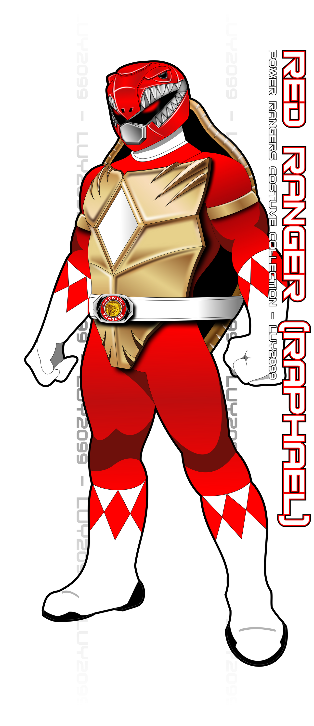 TMNT Red Ranger by Luy2099 on DeviantArt
