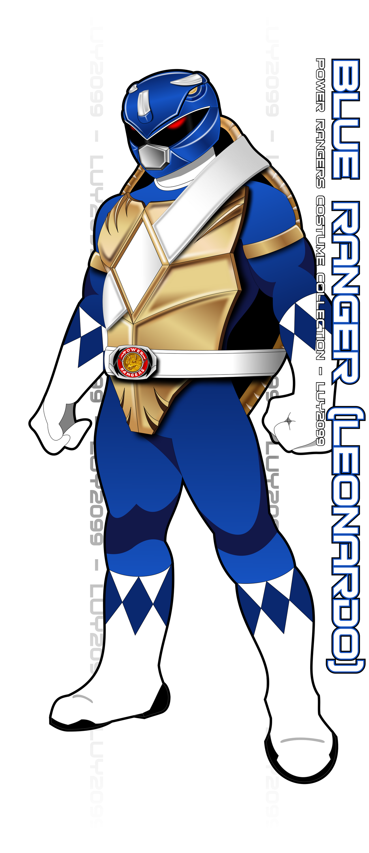 TMNT Blue Ranger by Luy2099 on DeviantArt