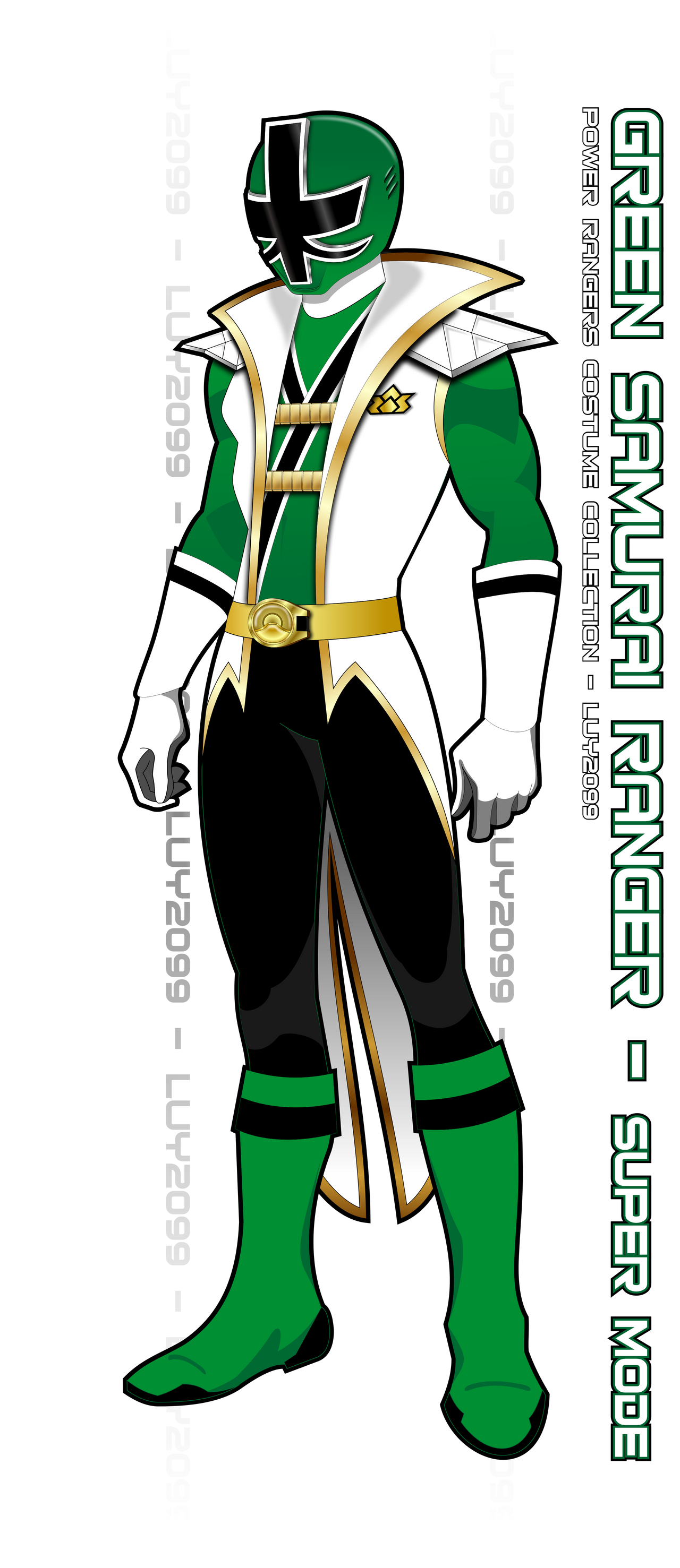 Green Samurai Ranger Super Samurai Mode
