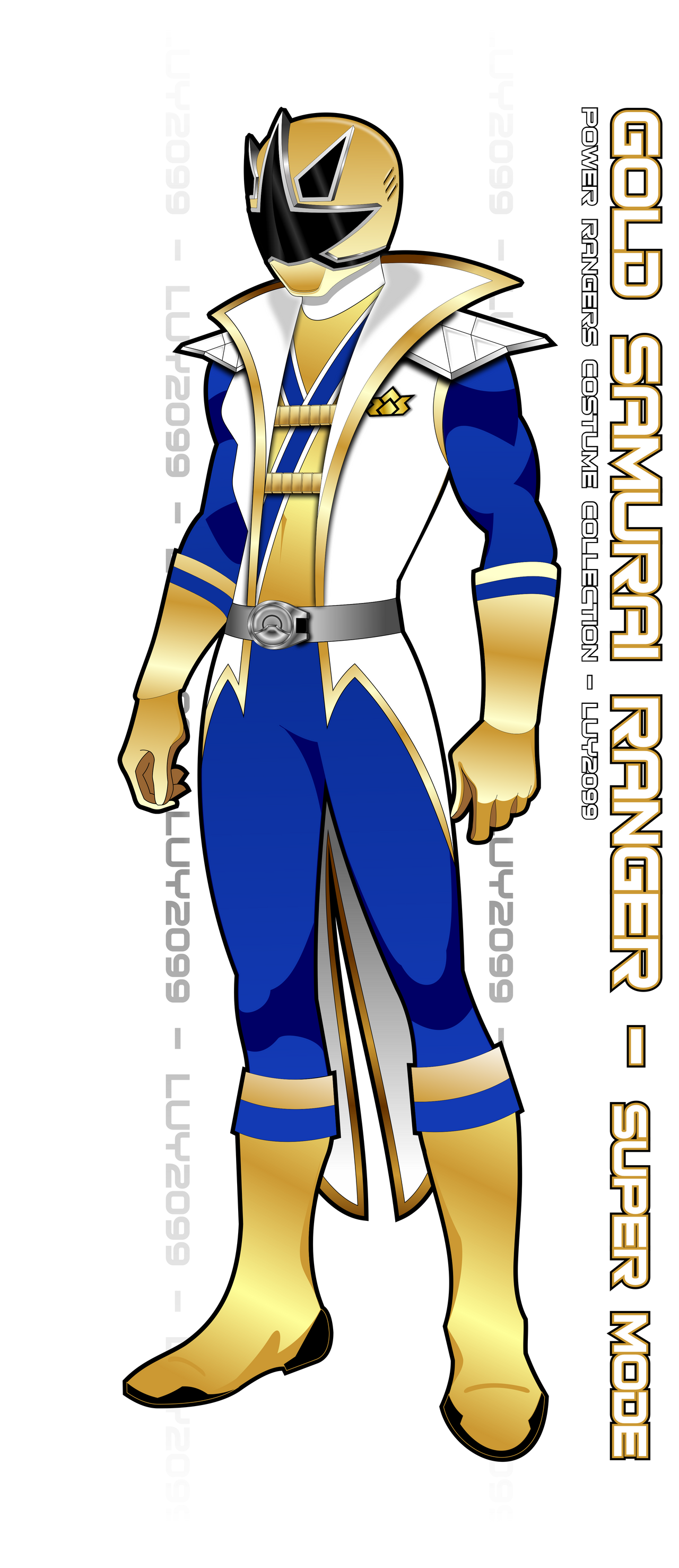 Samurai Gold Ranger Super Mode by Luy2099 on DeviantArt