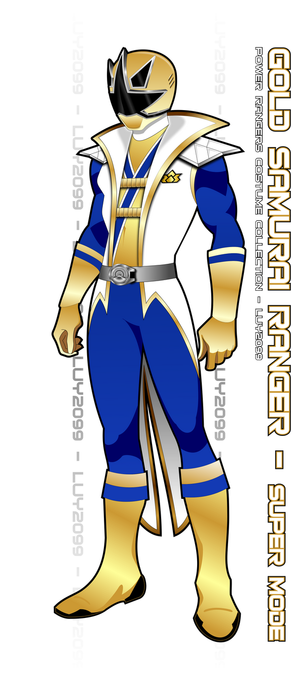 Samurai Gold Ranger Super Mode by Luy2099 on DeviantArt
