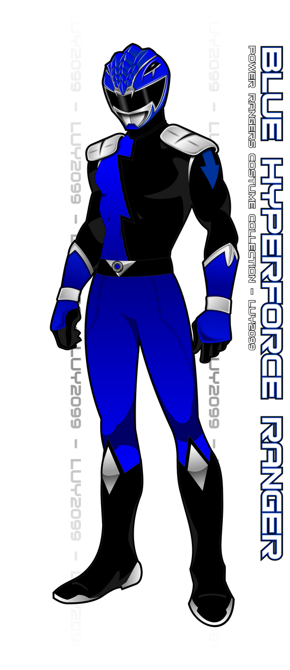 Hyperforce Blue Ranger by Luy2099 on DeviantArt
