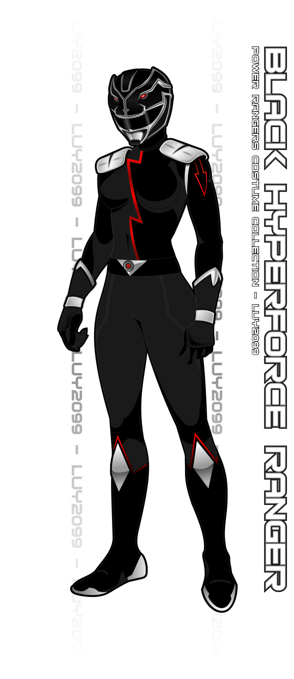 Hyperforce Black Ranger by Luy2099 on DeviantArt