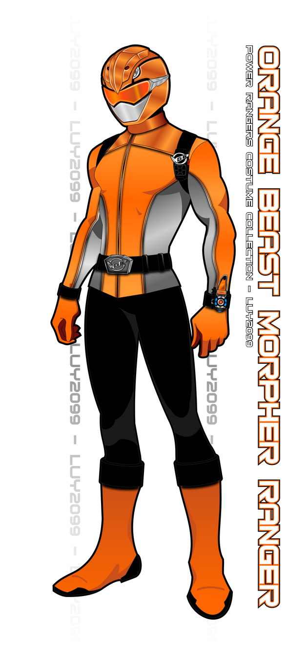 Oreng Ranger Beast Morpher Orange Ranger by Luy2099 on DeviantArt
