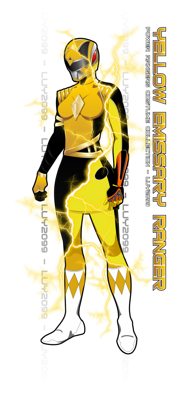 Emissary Yellow Ranger by Luy2099 on DeviantArt