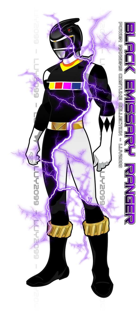 Emissary Black Ranger by Luy2099 on DeviantArt