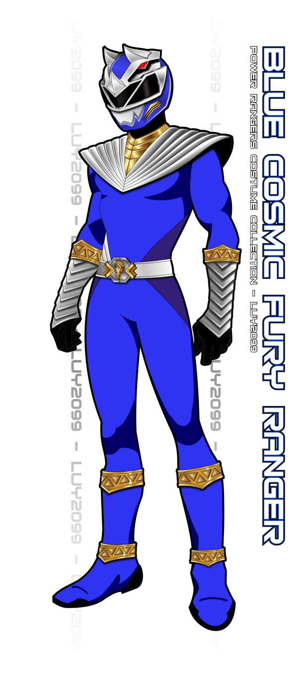 Cosmic Fury Blue Ranger by Luy2099 on DeviantArt