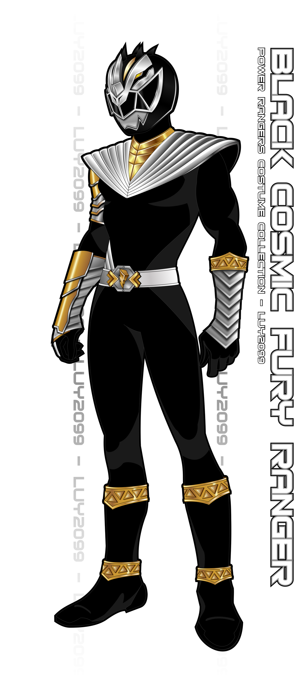 Cosmic Fury Black Ranger by Luy2099 on DeviantArt