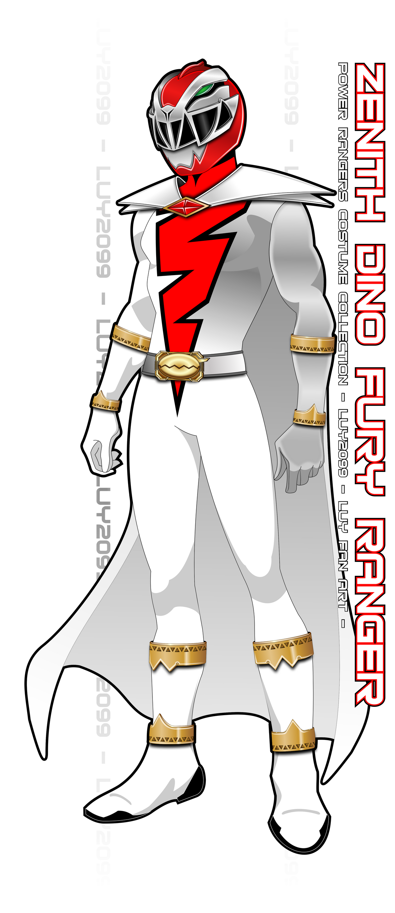Dino Fury Zenith Ranger by Luy2099 on DeviantArt