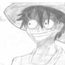 Luffy 2014 drawing-old drawing  1