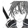 kirito sword art online 2015 -old drawing 22