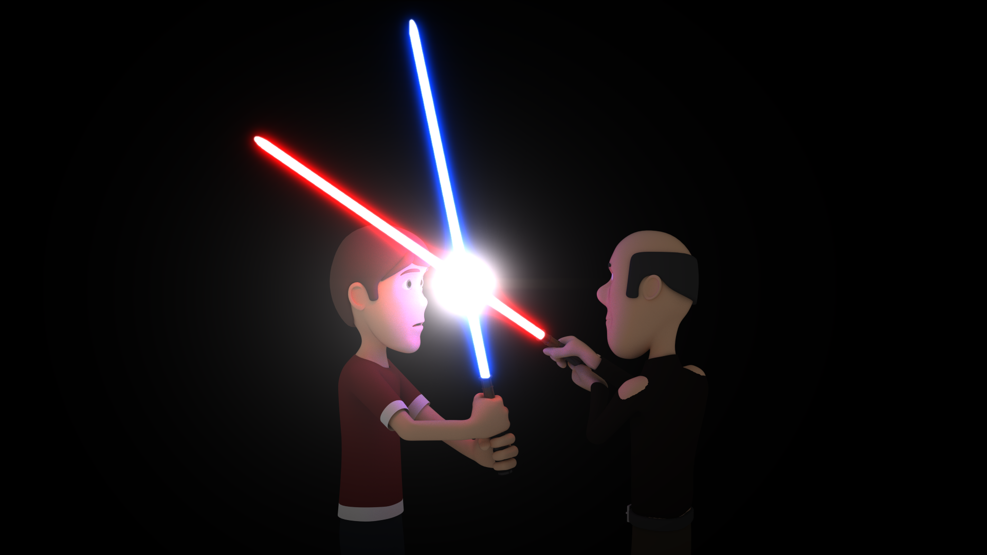 The Dark, and the Light by Dulana57