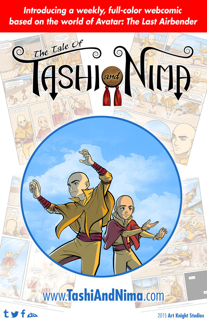 Tashi And Nima (Launch Graphic)
