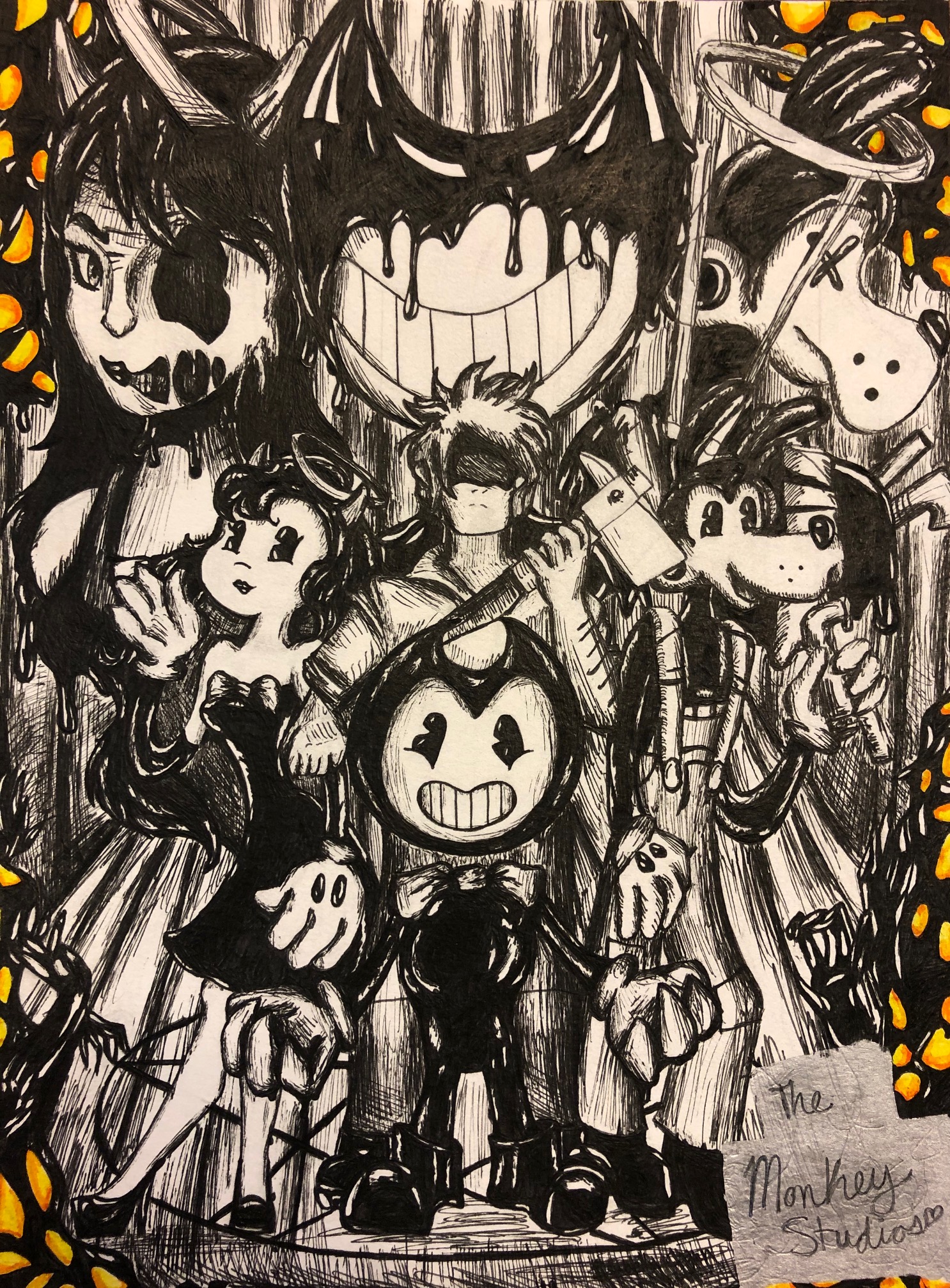 Bendy and the Ink Machine Fan-Art by Page-Comics on DeviantArt