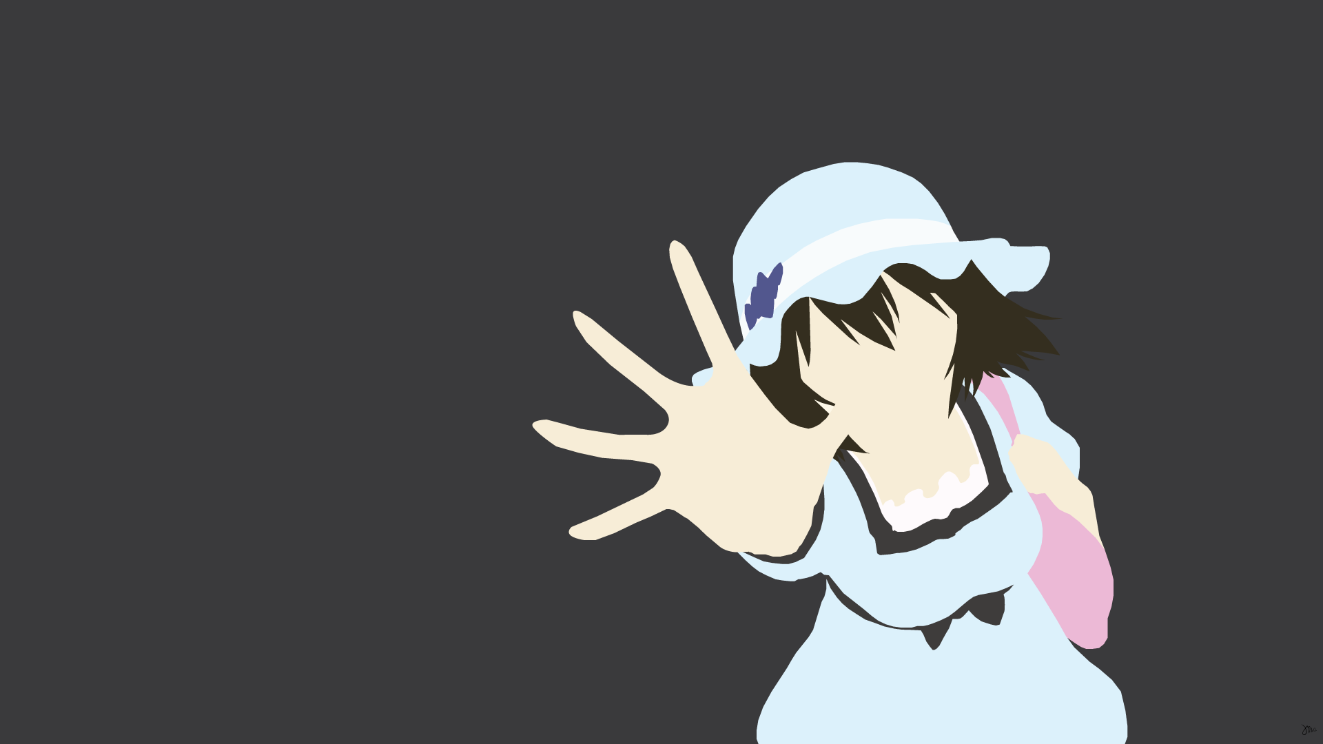 shiina mayuri steins gate minimalist