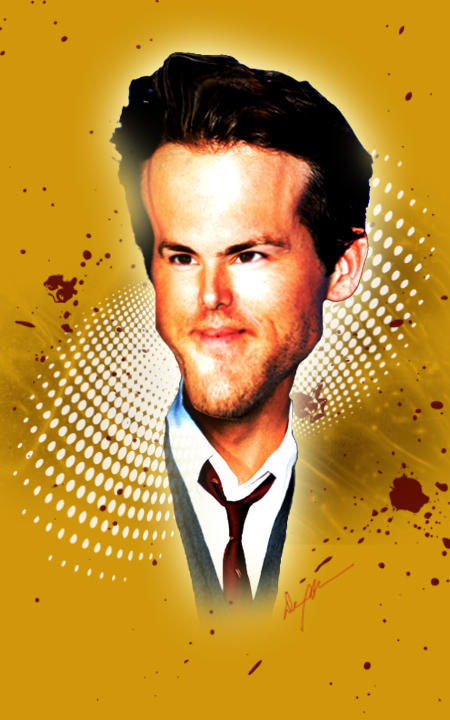 Ryan Reynolds caricature by dabris23 on DeviantArt