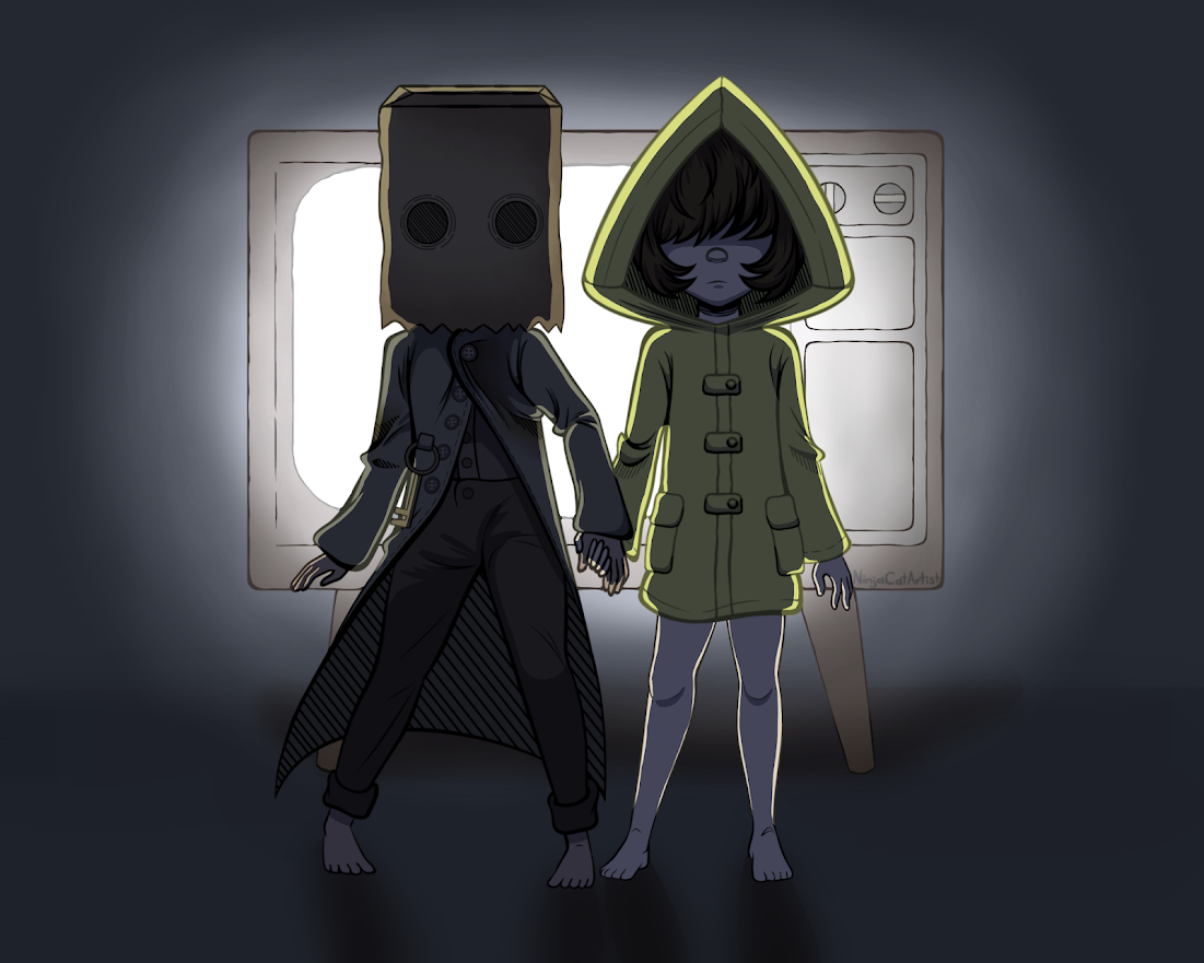 LITTLE NIGHTMARES 2 - Mono and Six by TheodosiaMeilisa on DeviantArt