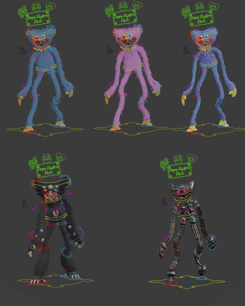 My project playtime skin concepts : r/ProjectPlaytime