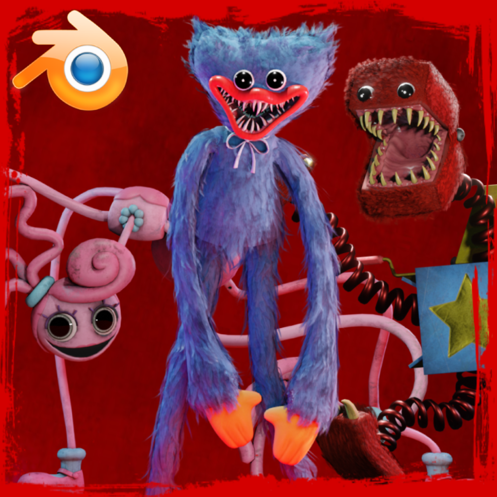 Boxy boo is now the creepiest clown!!! Project playtime 