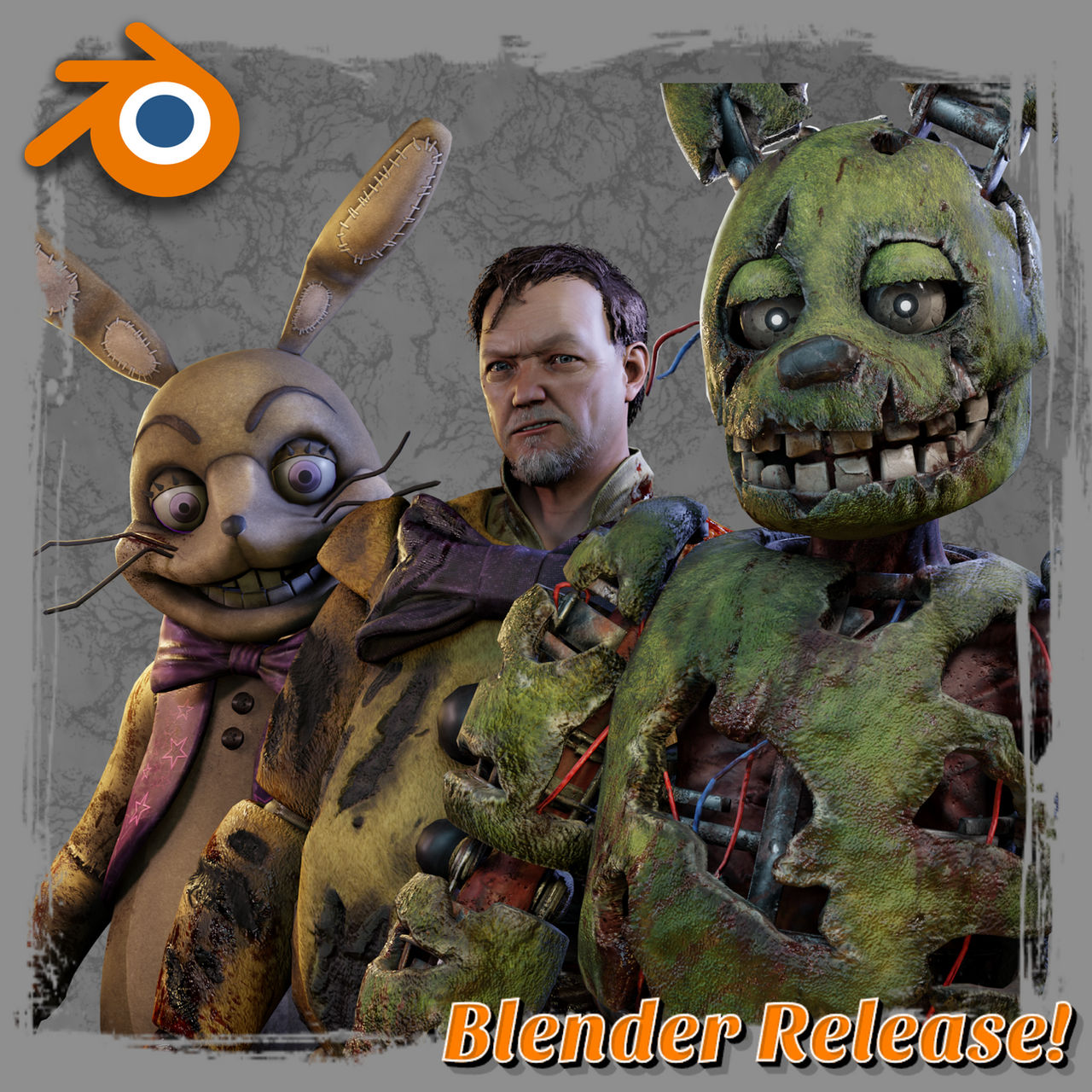 Spring Trap Dbd Back DBD Springtrap v1.6 (Blender2.8+ Release) by D1GQ on DeviantArt