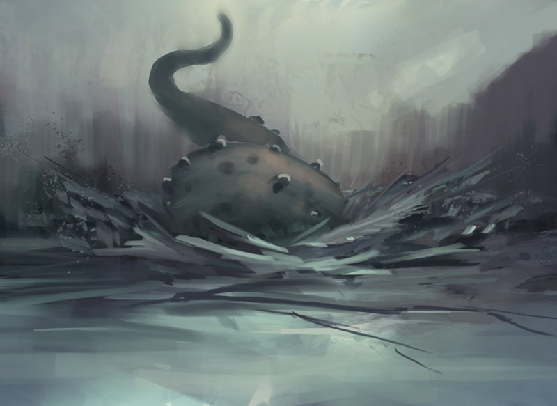 Daily spitpaint - Ice breaker